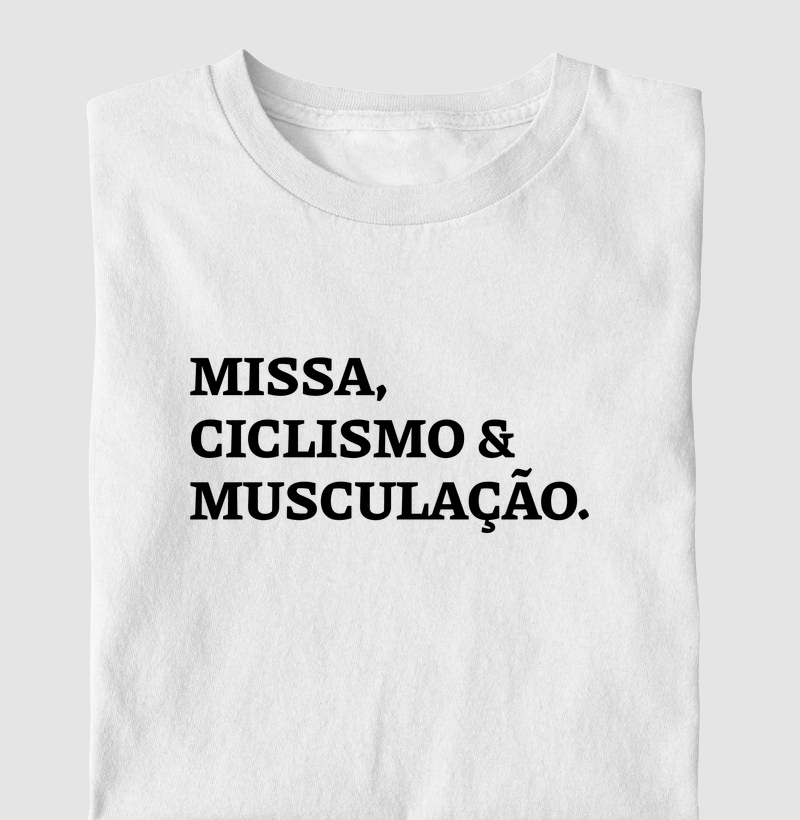 Missa, Ciclismo e Musculação - SDD