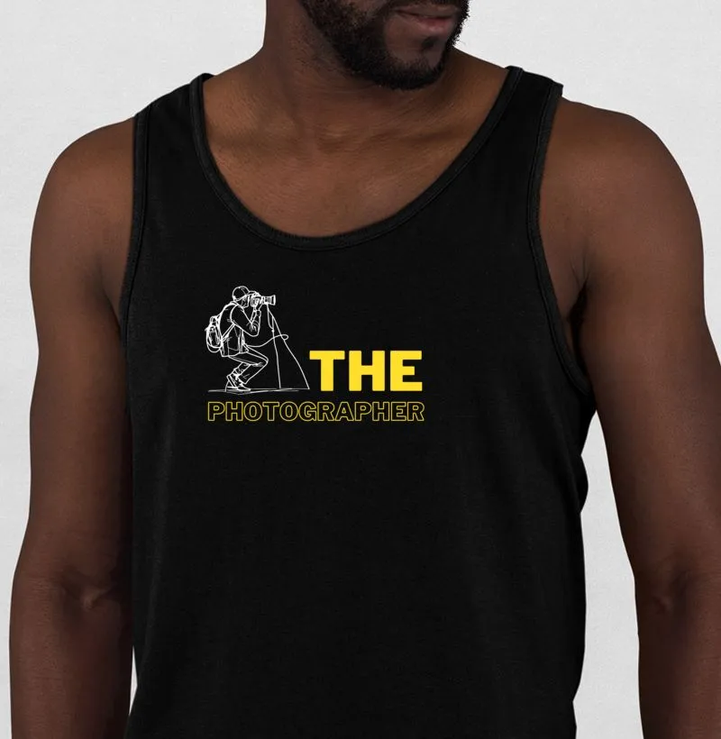 Camiseta regata, the photographer