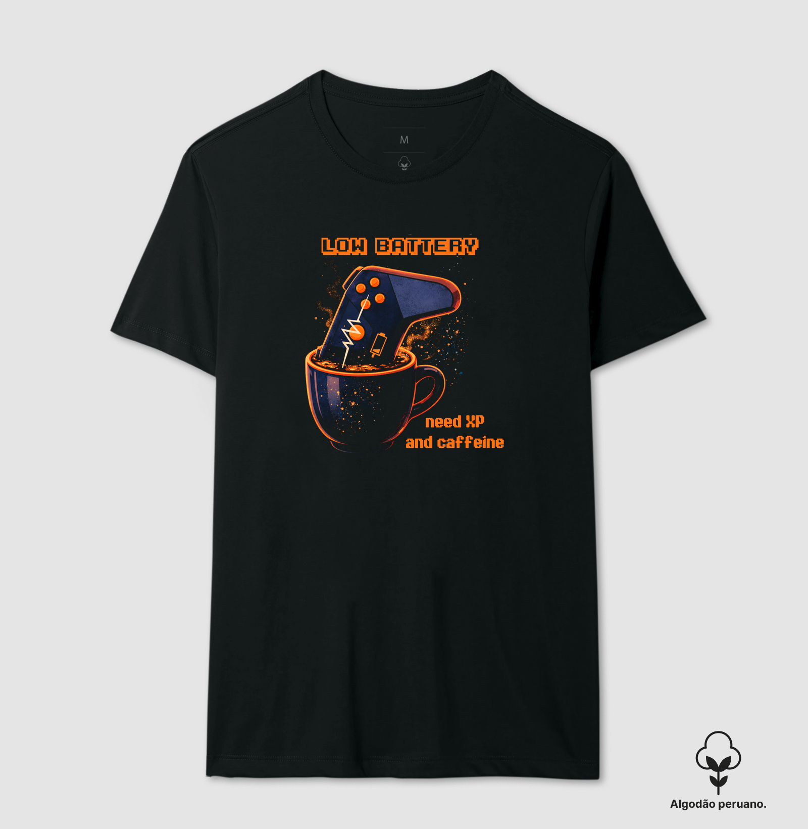 Camiseta - "Low Battery"