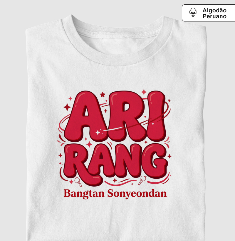 Arirang Algodão Peruano - BTS