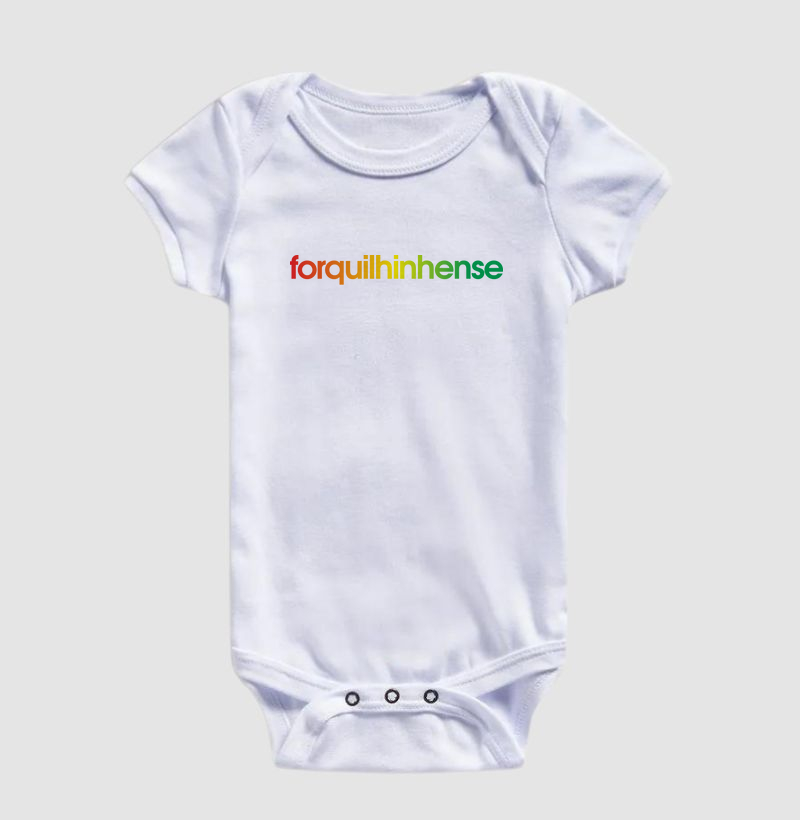 Body Infantil Forquilhinhense Cores da Bandeira