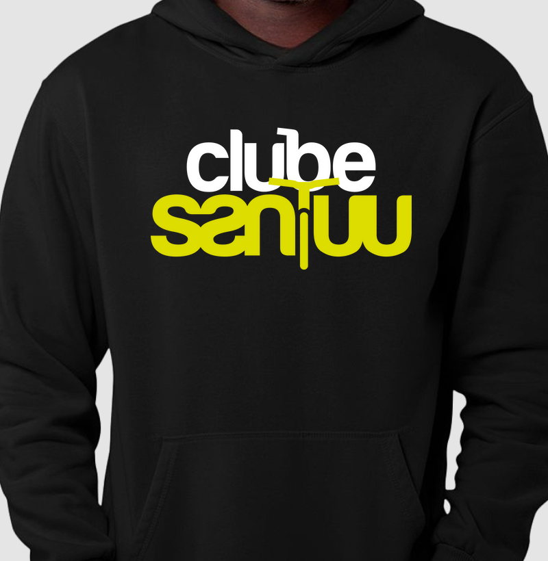 Moletom Capuz Unissex "Clube Santuu"