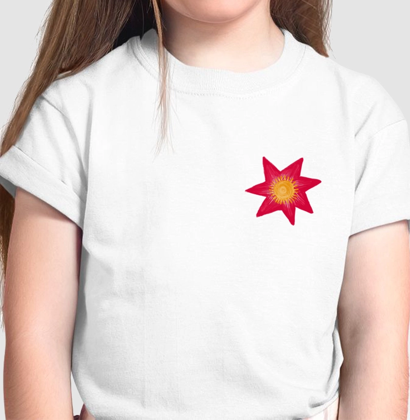 Camiseta Infantil Estrela