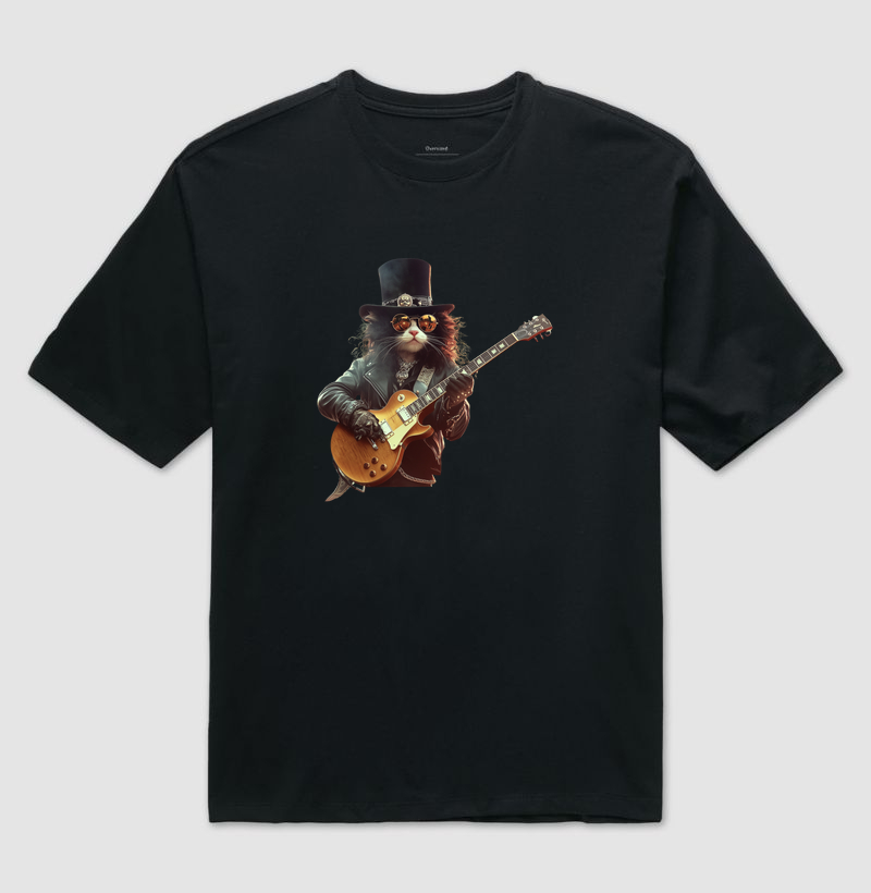 Cat Guitar God