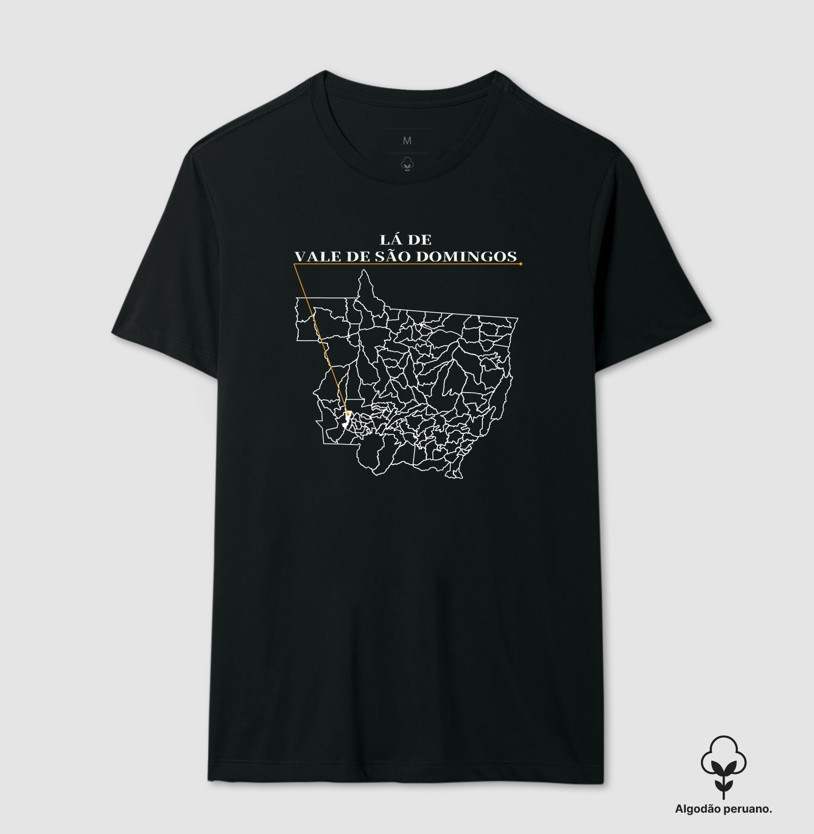 Vale de São Domingos | Origem MT - Camiseta Algodão Peruano