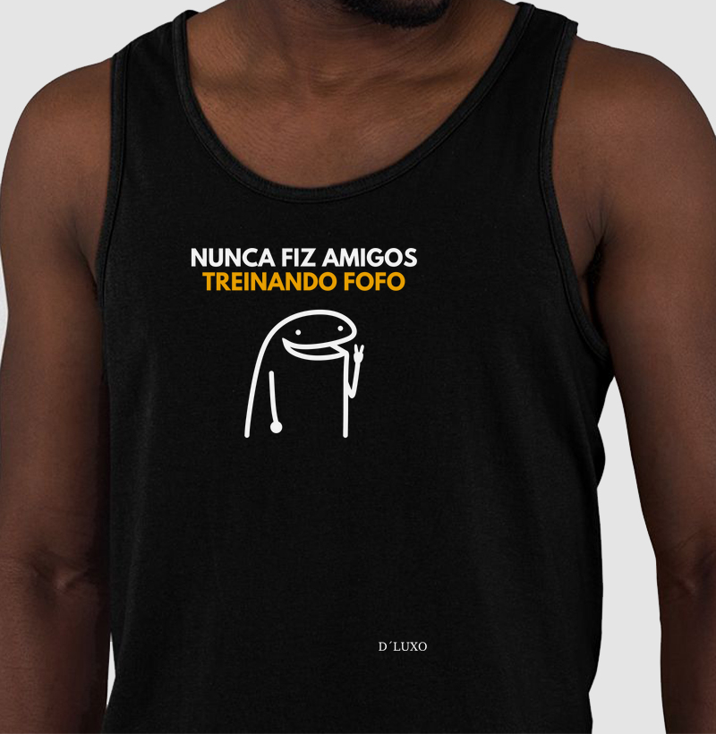 Nunca fiz amigos treinando fofo