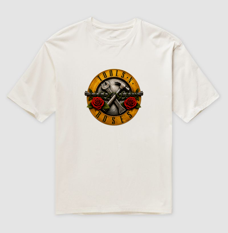 Tools N Roses - Camiseta Oversized