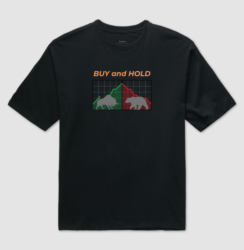 Camiseta Buy and Hold - Dark