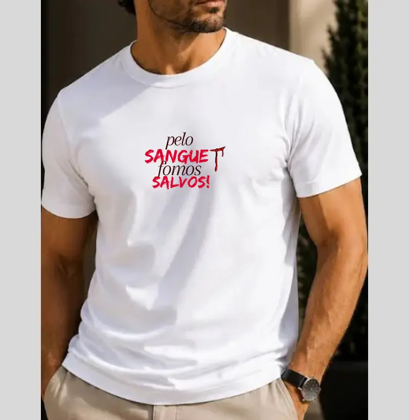 Pelo sangue fomos salvos!