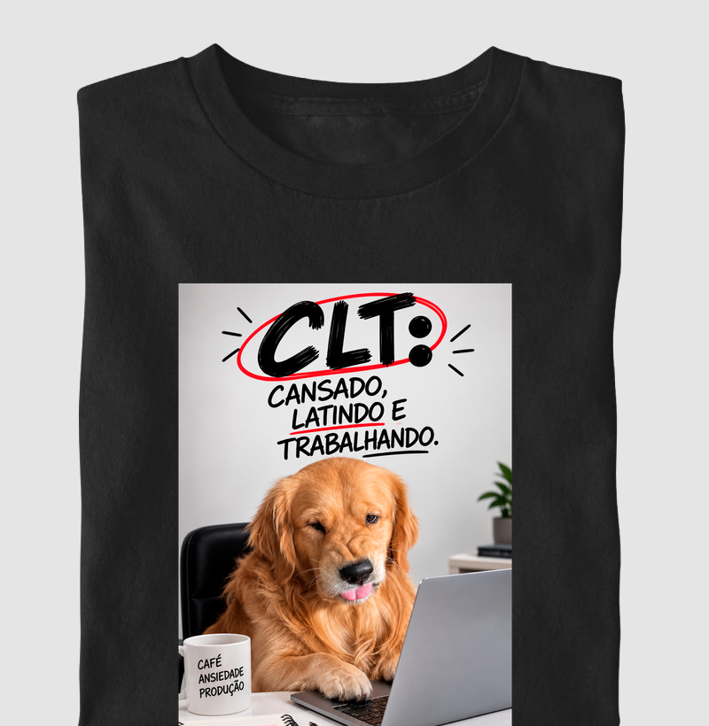 🐶💻 CLT — Cansado, Latindo e Trabalhando! | Golden Retriever Edition ☕🐾