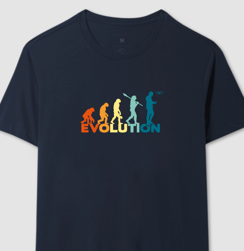 Camiseta Evolution - Drone