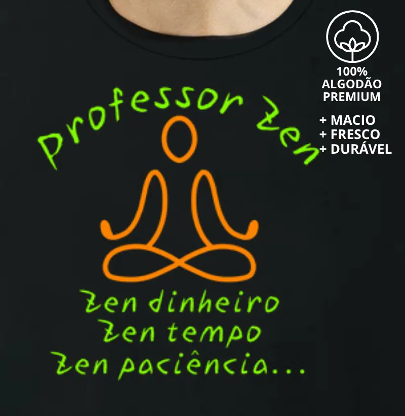 Camiseta Professor Zen