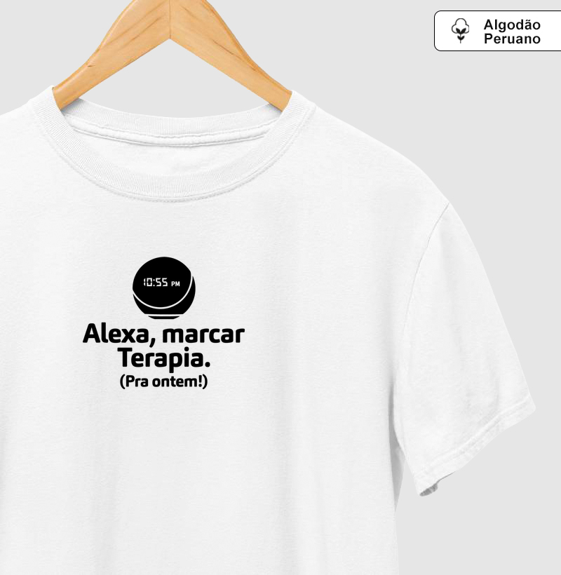 Camiseta Algodão Peruano - Alexa