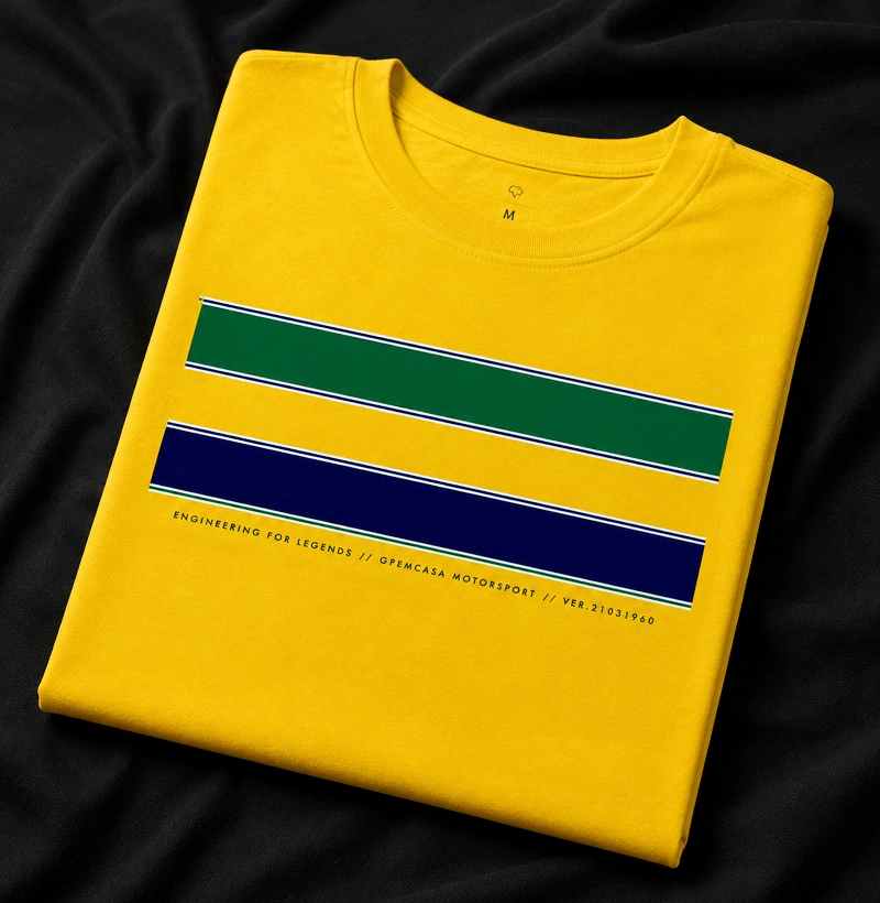 O Chefe LEGENDS EDITION #001 inspirada em Ayrton Senna