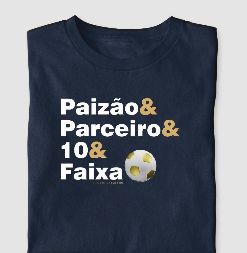 Camiseta Pai 10 e Faixa