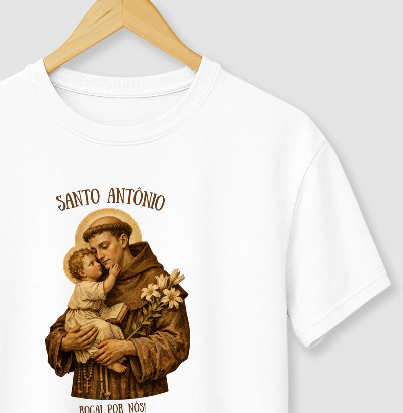 Camiseta Santo Antônio Rogai Por Nós