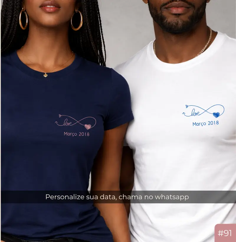 #91 – Love Infinito (Personalize com Sua Data Especial)