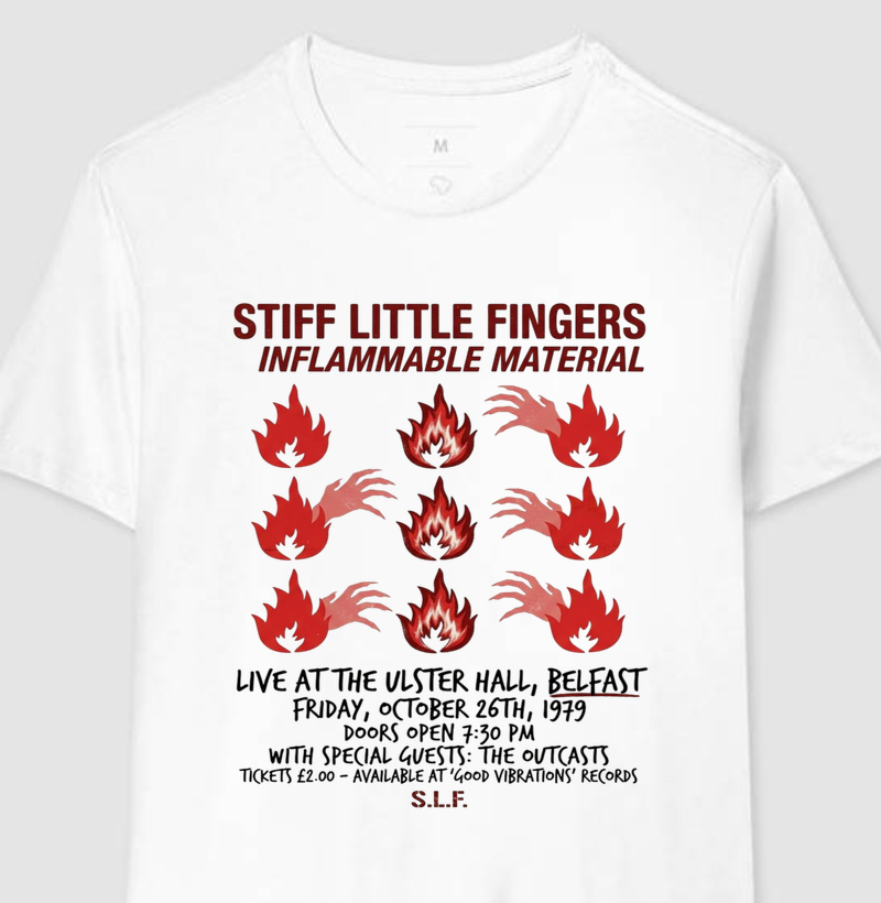 Stiff Little Fingers - Pôster