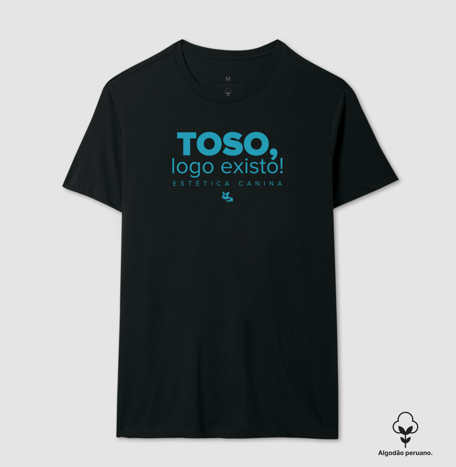 Camiseta Toso Logo Existo