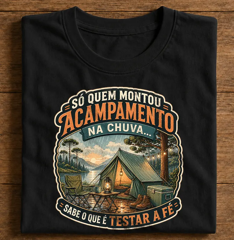 Acampamento na Chuva — Camping