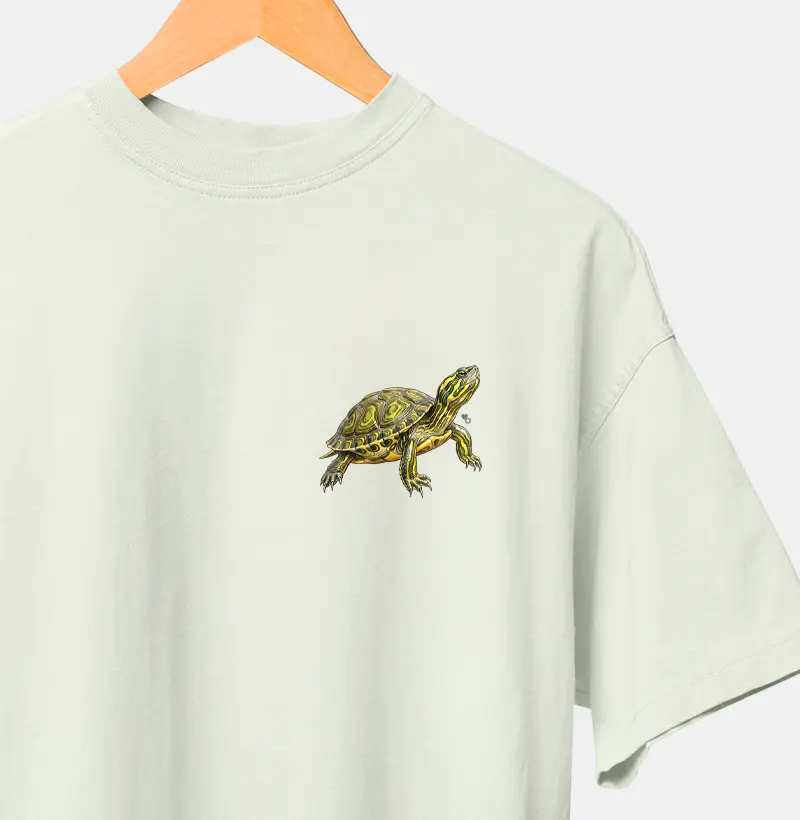Répteis - Mini - Tigre d´Água - Oversized - Camiseta Oversized