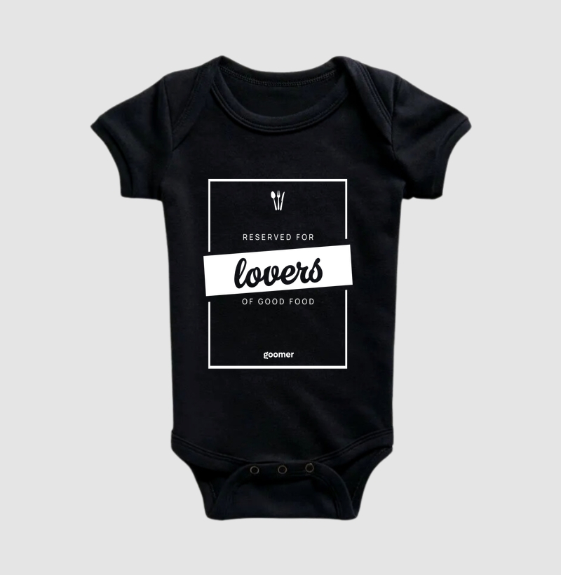 Camiseta - Reserved for lovers of good food.