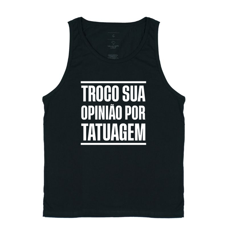 Troco Sua Opinião Por Tatuagem