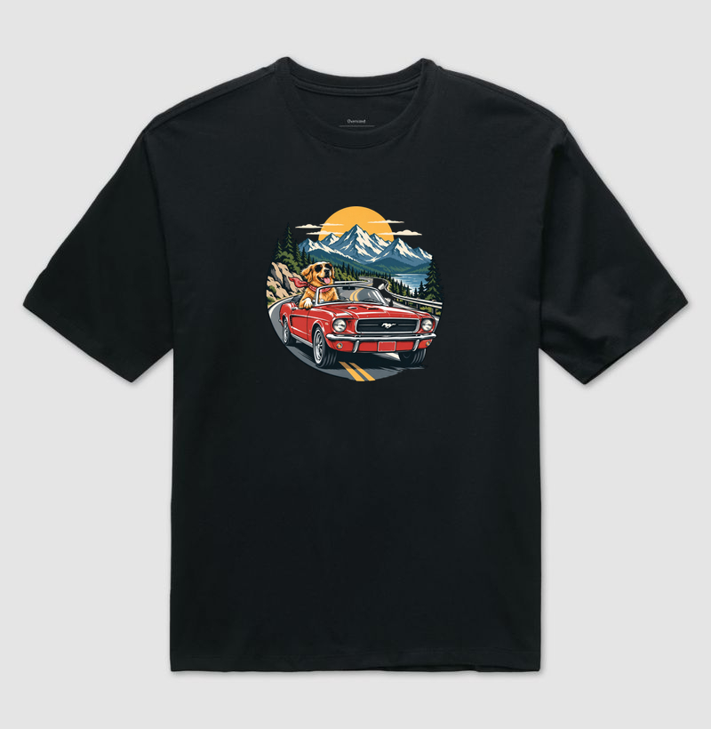 Road Trip - Camiseta Oversized
