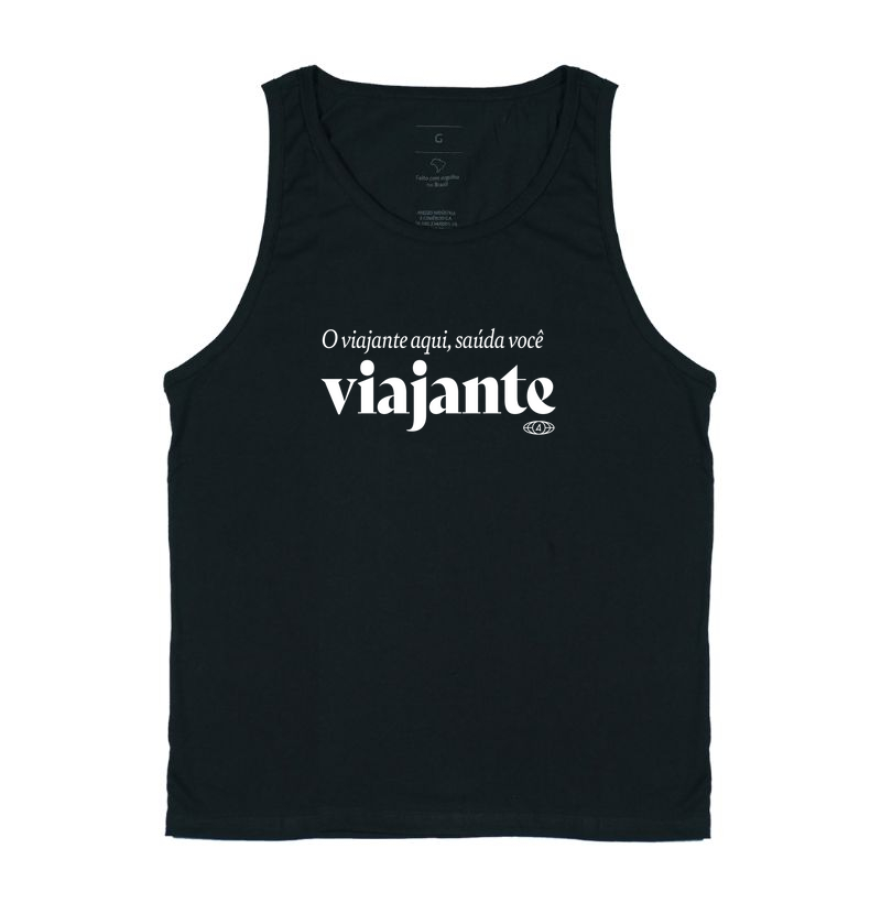 O viajante saúda