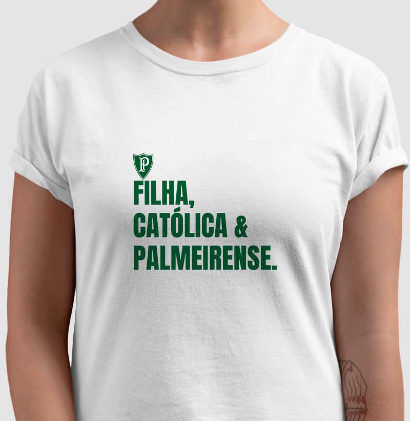Filha, católica e palmeirense
