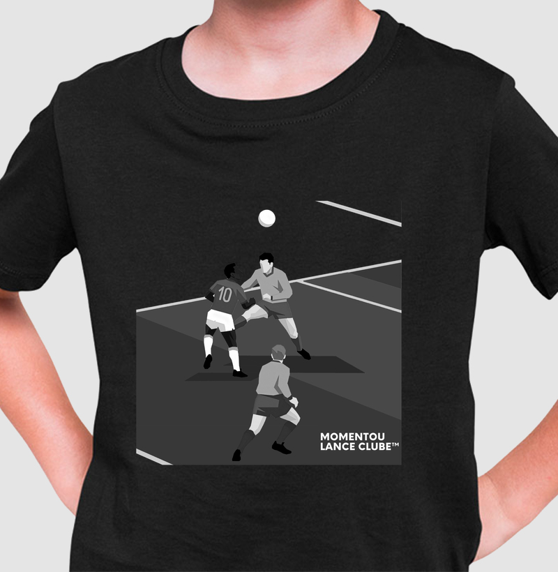 (Copa) Chapéu fantástico do Rei em preto e branco kids