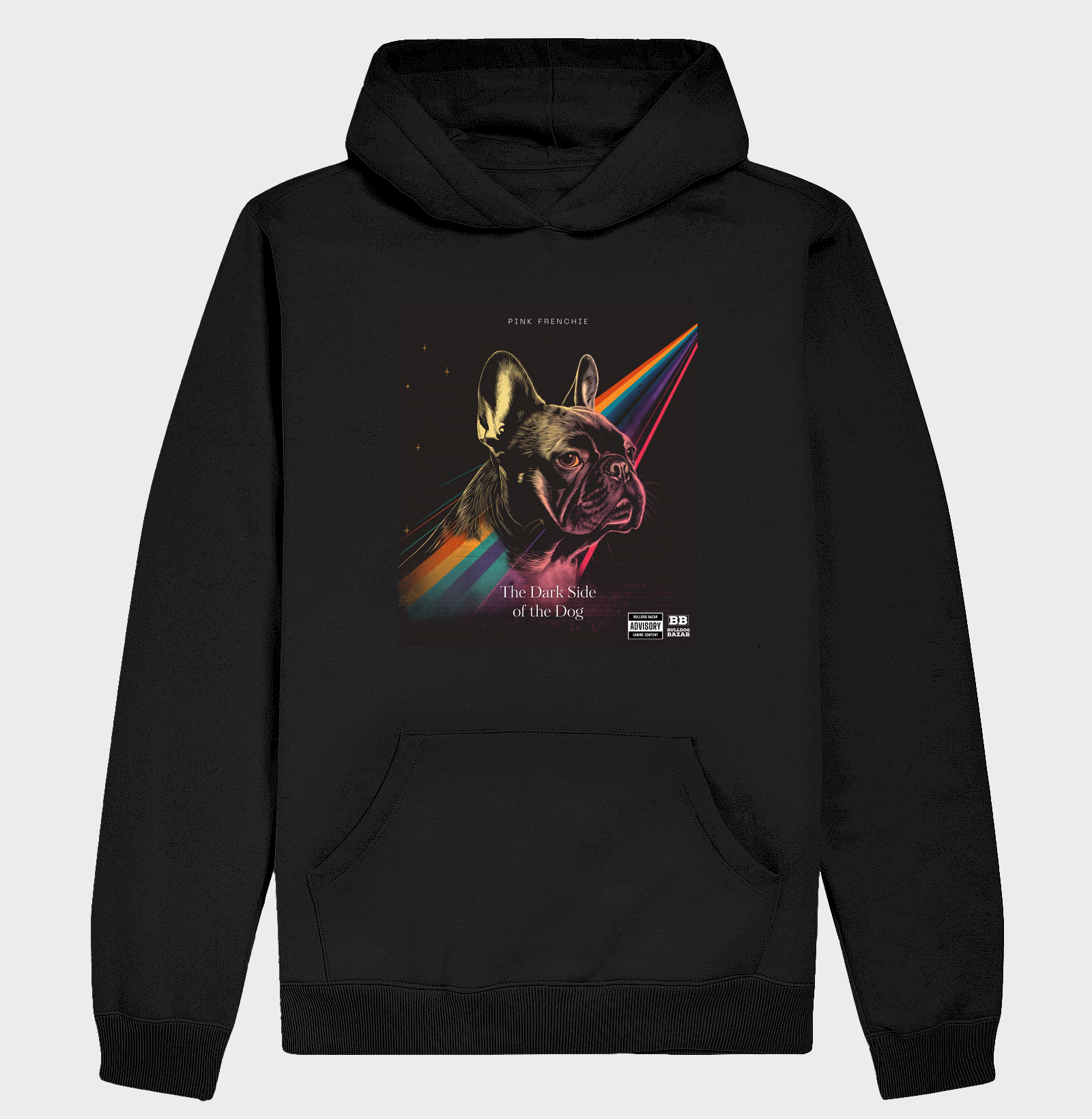 Moletom Bulldog Frances "Dark side of the Dog"