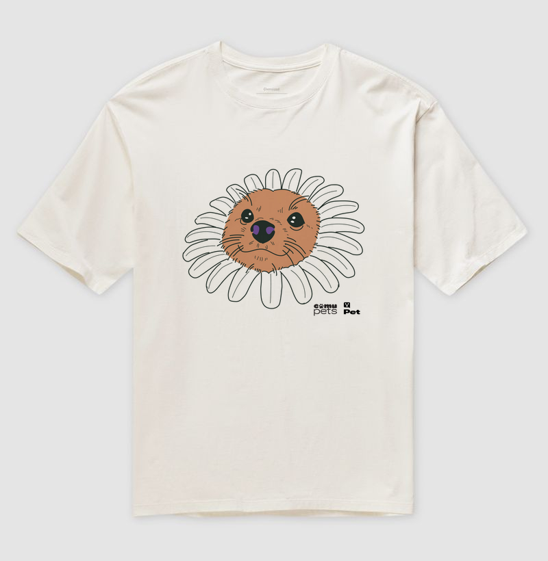Camiseta - Cachorro Margarida 