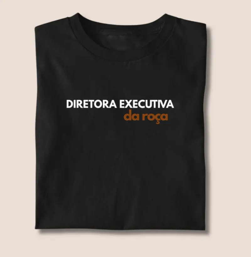 Diretora executiva da roça