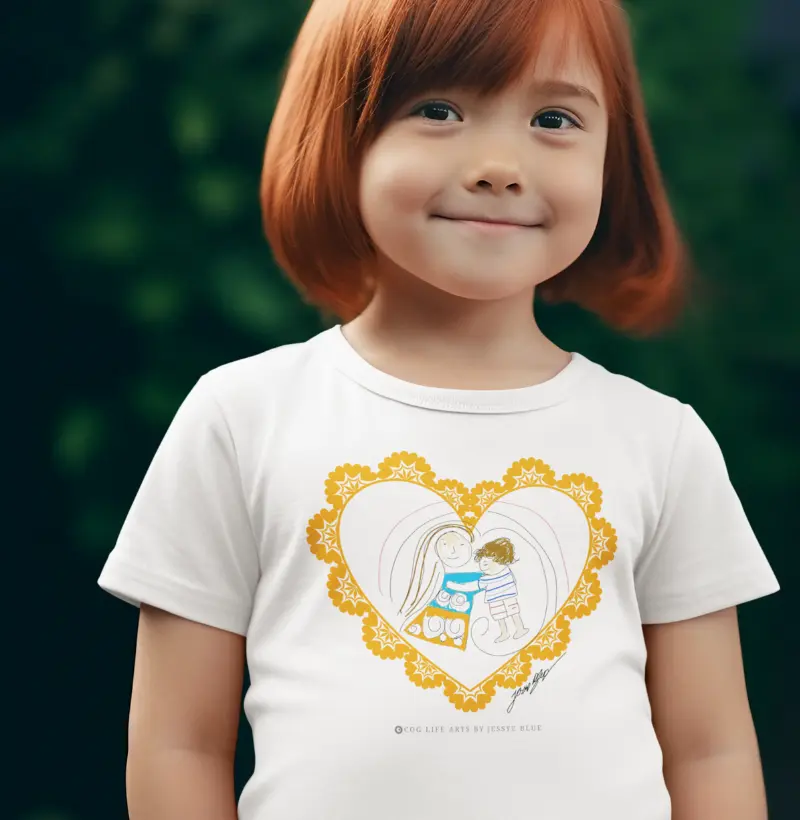 Camiseta Infantil Mães by Jessye Blue