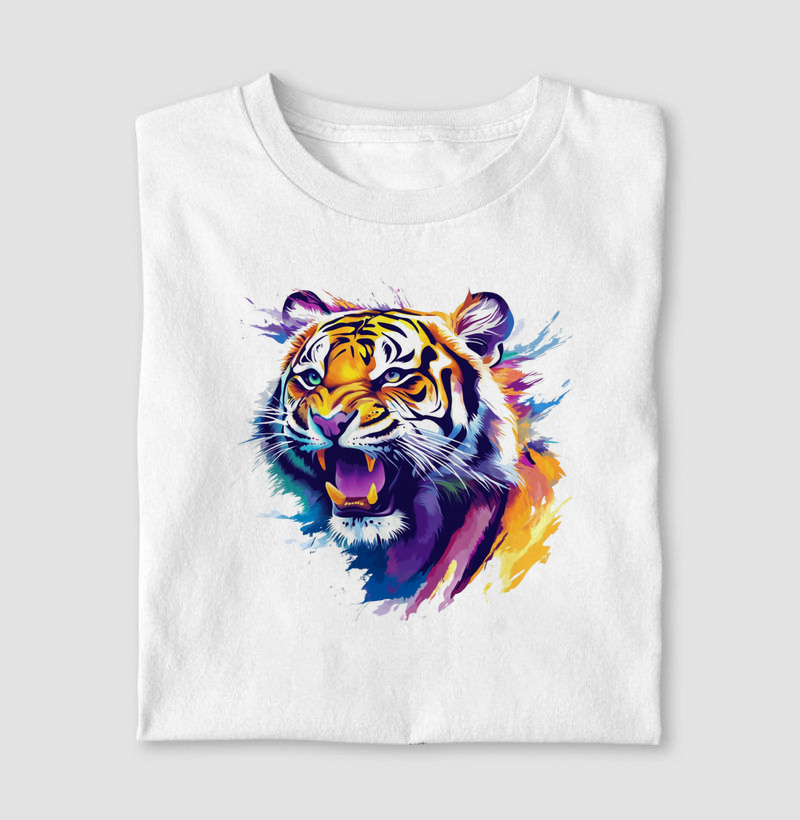 Tigre colors aquarela