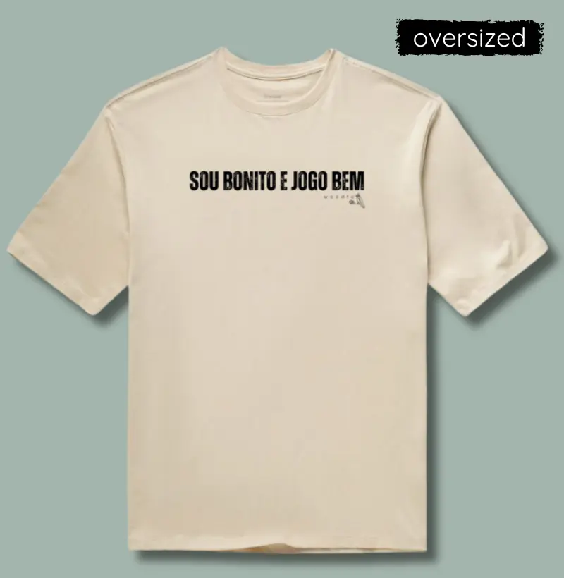 Sou bonito e jogo bem
