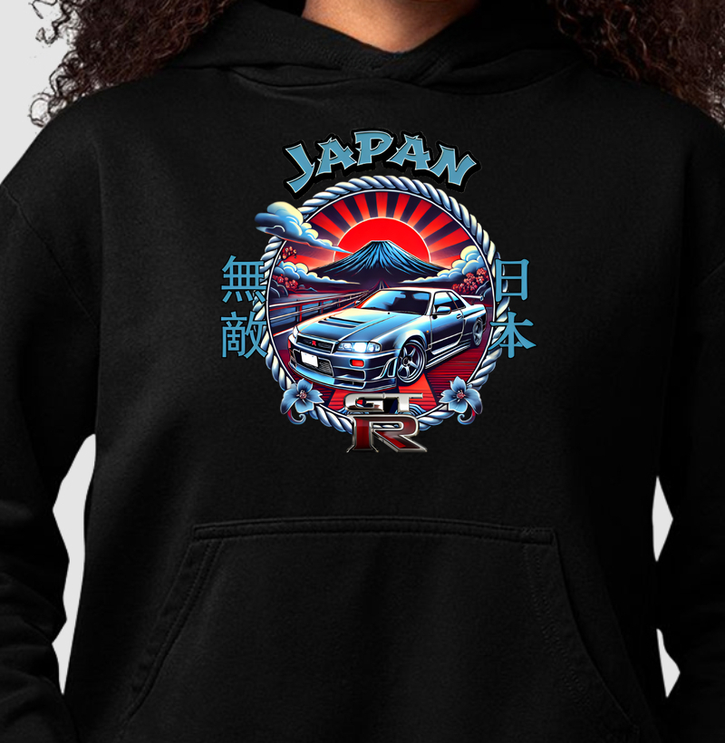  GT-R – Potência e Tradição Sob o Monte Fuji 