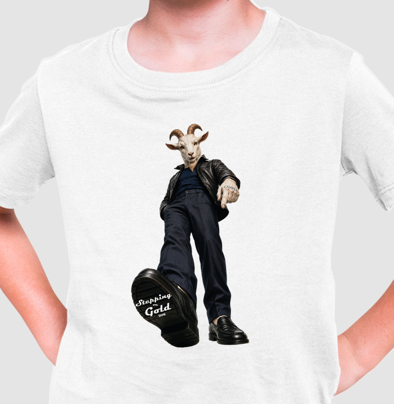 Especial Dia dos Pais - Camiseta CAMPEÃO: Stepping on Gold