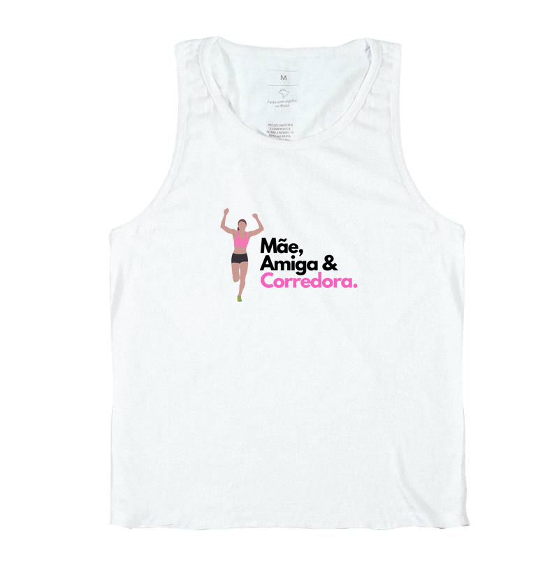 Mãe, Amiga e Corredora - pink