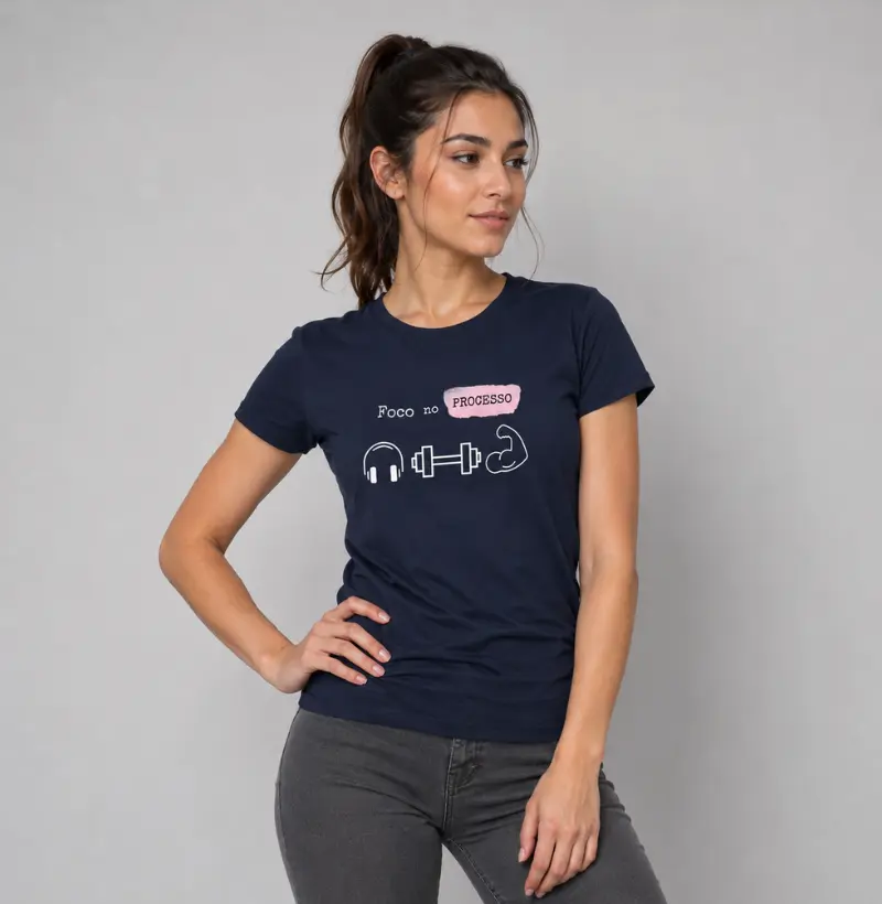 Camiseta Foco no Processo – TRENO | Evolução Todos os Dias
