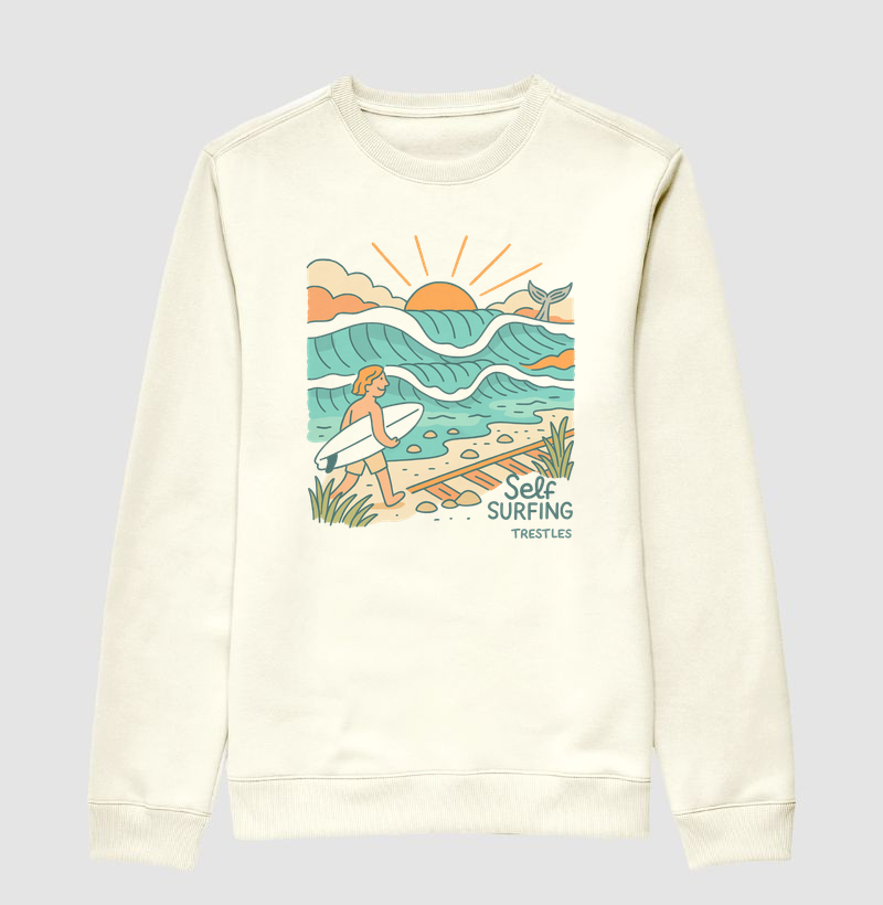 TRESTLES SUNRISE - Suéter Moletom
