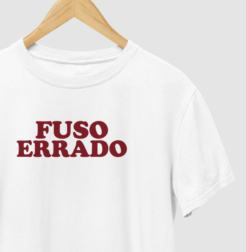 Camiseta Fuso Errado
