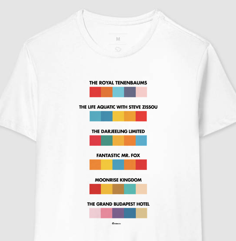 A Paleta de Cores de Wes Anderson