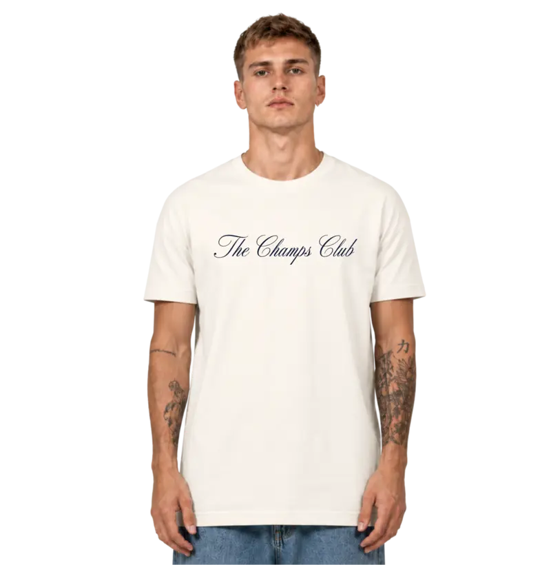 Camiseta Algodão Premium Masculina Feninina Champs