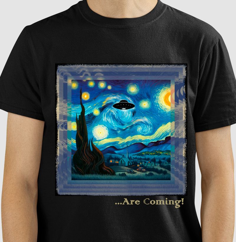 OVNI na Noite Estrelada!