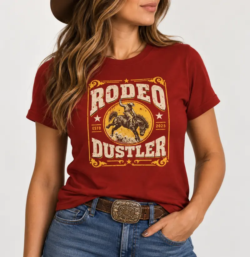 Baby Look Feminina Rodeo Dustler South Co.