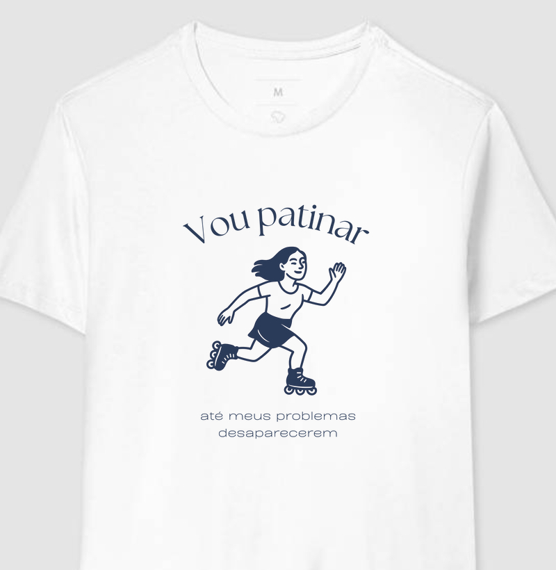 Vou patinar até meus problemas desaparecerem