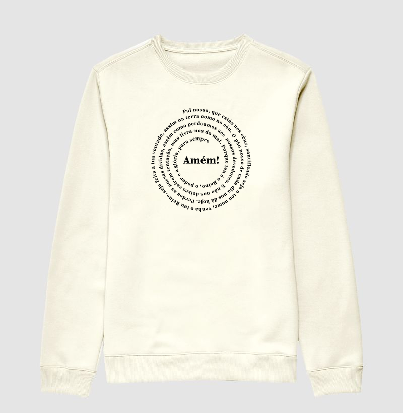 Oração do Pai Nosso (moletom)