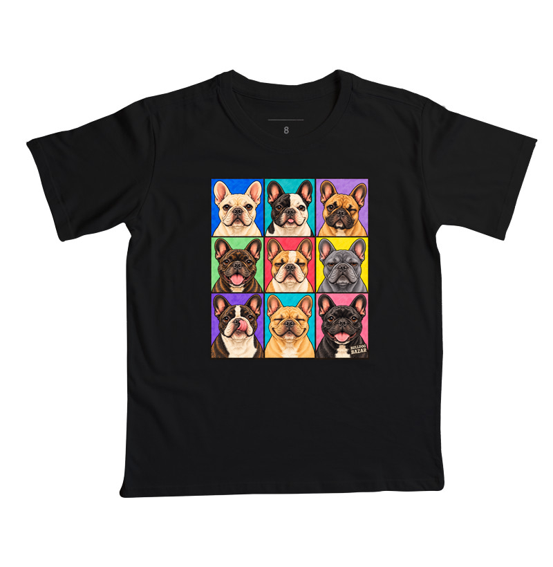 Francês - Cãobada - Camiseta Infantil